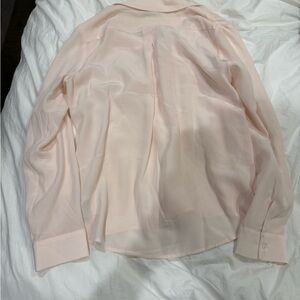 Grana Pale Pink Silk Blouse